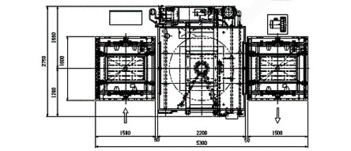 MRP-60-11型 外観寸法図