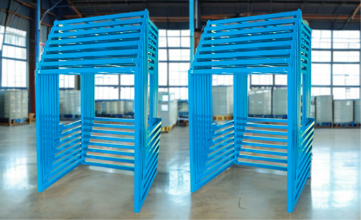 Mラック MR-1155　逆ネステナー　スタッキング　ネスティング　導入事例イメージ