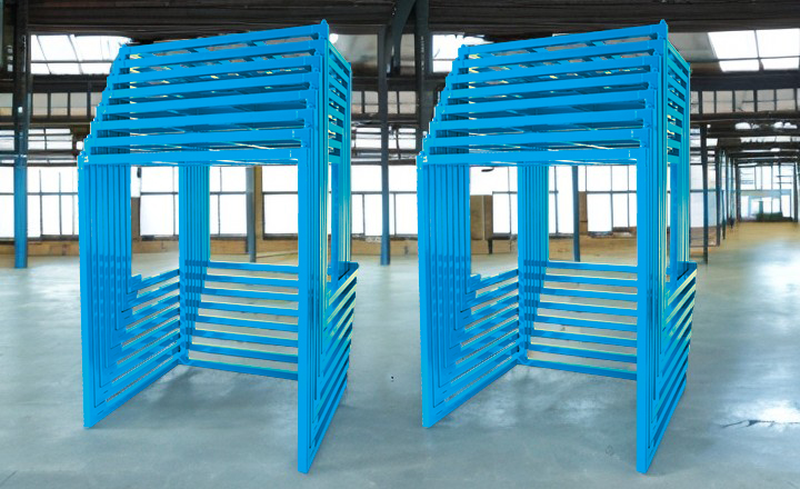 Mラック MR-1170　逆ネステナー　スタッキング　ネスティング　導入事例イメージ