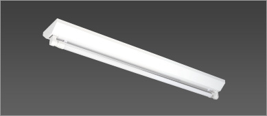 LEDランプ付　20形1灯用 落下防止逆富士型器具