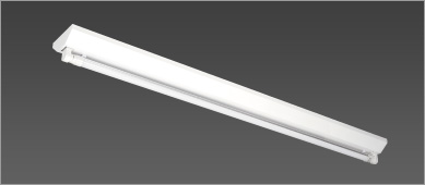 LEDランプ付　40形1灯用 落下防止逆富士型器具