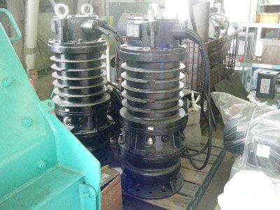 汚水ポンプ　KS-DN形着脱式水中ポンプ　新古・中古機器　破砕機　環境機械