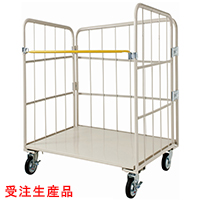 ロールボックスパレット カゴ台車 MRC-S5 底板スチール 株式会社マキテック