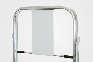 白板　四輪台車　コンパクトカート　MCC-4-2