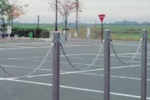 車止め　パークライン　