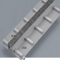 3SUC U字溝用ストライプグレーチング(ボーダータイプ受枠)(センタータイプ受枠)集水ます