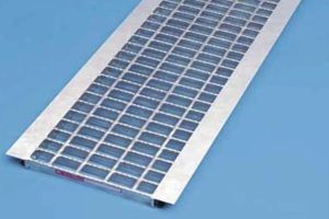 ZU U字溝用みぞぶた 鋼製グレーチング