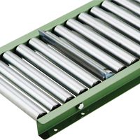 コンベヤ　アンチバックローラ　逆転防止プレート　AB-38R型　グラビティローラコンベヤ Mシリーズ