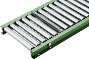 コンベヤ　アンチバックローラ　逆転防止プレート　AB-38R型　グラビティローラコンベヤ Mシリーズ