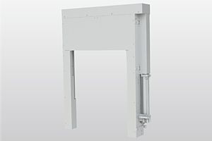 エアシリンダ式　オートドア　FAD-C　バーチカルリフター用オートドア
