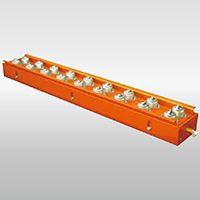 ALB-BB-1808　ボールキャスター付タイプエアーリフト　ストローク：20㎜　中荷重タイプ　全長1808L