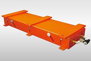 製品画像　ALB-HB-1100WN　平行リンク付エアーリフト　ストローク：45㎜　超重荷重タイプ　下降速度調整機能付　全長1100L