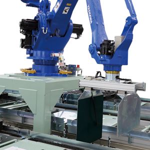 ロボットシステム　導入事例　パレタイジングロボット