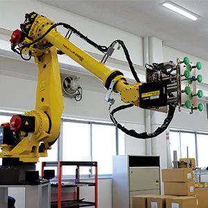 ロボットシステム　導入事例　パレタイジングロボット