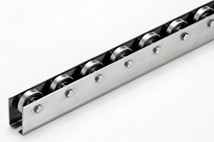 外観　HG-W36SUS　ホイールコンベヤ　ステンレス製ホイールコンベヤ　グラビティコンベヤ