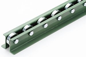 外観　HG-W50DS　ホイールコンベヤ　削り出しホイールコンベヤ　グラビティコンベヤ