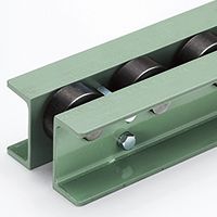 製品画像　HW-76DS　ホイールコンベヤ　規格ベアリング入りホイールコンベヤ　グラビティコンベヤ