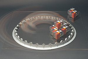 外観　LR-500B　ホイールコンベヤ　ルーラー　グラビティコンベヤ