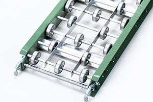 外観　RSS-3075　ホイールコンベヤ　ソロバンコンベヤ　グラビティコンベヤ