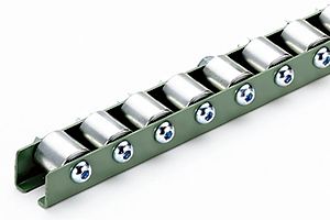 外観　W-2523BS　ホイールコンベヤ　削り出しホイールコンベヤ　グラビティコンベヤ