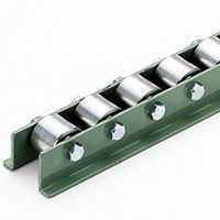 製品画像　W-32BSL　ホイールコンベヤ　削り出しホイールコンベヤ　グラビティコンベヤ