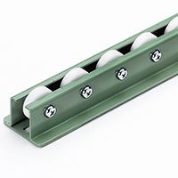 W-36PS　ホイールコンベヤ　樹脂製ホイールコンベヤ　グラビティコンベヤ