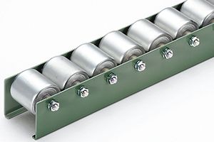 外観　W-4850PD　ホイールコンベヤ　ローラ対応ホイールコンベヤ　グラビティコンベヤ