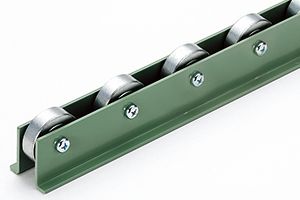 外観　W-50BS　ホイールコンベヤ　削り出しホイールコンベヤ　グラビティコンベヤ