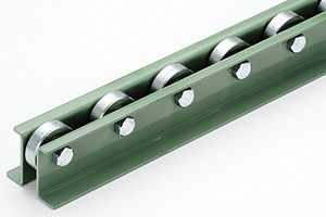 外観　W-50DS　ホイールコンベヤ　削り出しホイールコンベヤ　グラビティコンベヤ