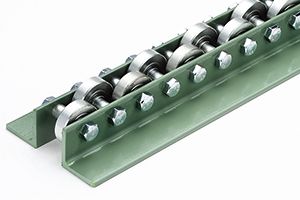 外観　W-50WW　ホイールコンベヤ　削り出しホイールコンベヤ　グラビティコンベヤ