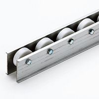 製品画像　WA-3812NPS　ホイールコンベヤ　樹脂ニードルホイールコンベヤ　グラビティコンベヤ