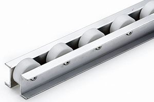 外観　WA-5020NPS　ホイールコンベヤ　樹脂ニードルホイールコンベヤ　グラビティコンベヤ