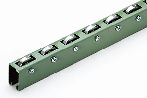外観　WB-36BS　ホイールコンベヤ　削り出しホイールコンベヤ　グラビティコンベヤ