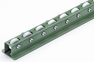 外観　WB-36PS　ホイールコンベヤ　樹脂製ホイールコンベヤ　グラビティコンベヤ