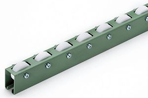 外観　WB-38NPS　ホイールコンベヤ　樹脂ニードルホイールコンベヤ　グラビティコンベヤ