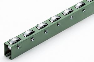 外観　WB-38TS　ホイールコンベヤ　プレスホイールコンベヤ(スチール製)　グラビティコンベヤ