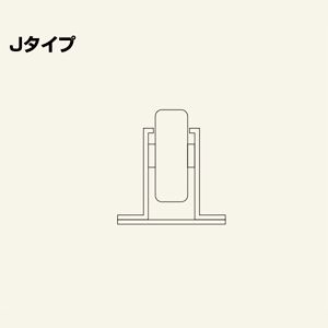 ホイールコンベヤ　取付プレート　Jタイプ　図面