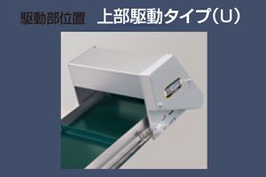 上部駆動タイプ　Type40C-D2P　ベルゴッチ　ミニベルト　ベルトコンベヤ