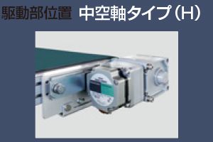 中空軸タイプ　Type60-V2P　ベルゴッチ　ミニベルト　ベルトコンベヤ