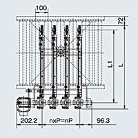 製品画像　SPT-V2-TM　移載機　駆動コンベヤ　コンベヤ