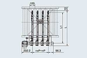 外観　SPT-V2-TM　移載機　駆動コンベヤ　コンベヤ