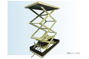 HL4-1300D-MG　製品画像　エアー昇降式リフター　ハイストローク エアーリフター　MAX-HL