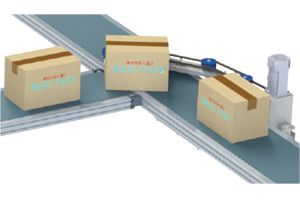 ダイバーダー　FDV　直角払い出し装置　コンベヤ周辺機器　搬送機器関連装置