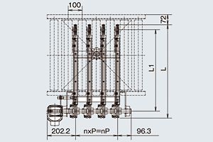 Vベルト式移載機 SPT-V2-TM　コンベヤ周辺機器　搬送機器関連装置