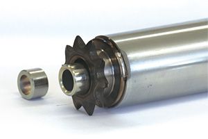 外観　KTR-900-5009S　コンベヤ用ローラ　駆動ローラコンベヤ　駆動ローラ