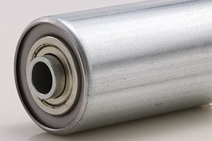 外観　R-5726DE-15　コンベヤ用ローラ　グラビティローラコンベヤ　スチール製ローラ