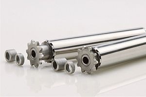 外観　SUS-KR-192510S　コンベヤ用ローラ　駆動ローラコンベヤ　駆動ローラ