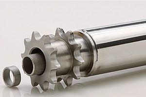 外観　SUS-KR-384010SW　コンベヤ用ローラ　駆動ローラコンベヤ　駆動ローラ