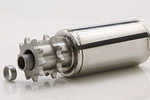 外観　SUS-KR-504010SW　コンベヤ用ローラ　駆動ローラコンベヤ　駆動ローラ