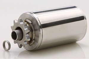 外観　SUS-KR-574010S　SUS-KR-574011S　コンベヤ用ローラ　駆動ローラコンベヤ　駆動ローラ